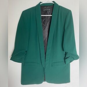 Zara Forest Green Blazer